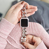 "Stable Shine" Stainless Steel Apple Watch Band 