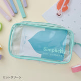 "Visible, attractive" clear pouch for storing your favorite goods