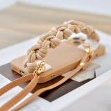 "Spun Handle" Braided Belt Smartphone Shoulder