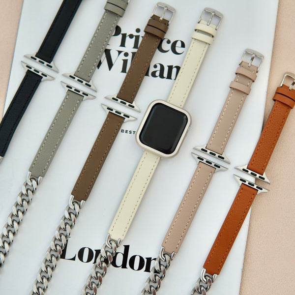 "Double Happiness" Mixed Material Apple Watch Band 