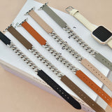 "Double Happiness" Mixed Material Apple Watch Band 