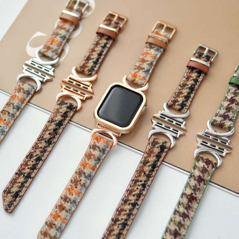 "Special winter specification" wool Apple Watch band 