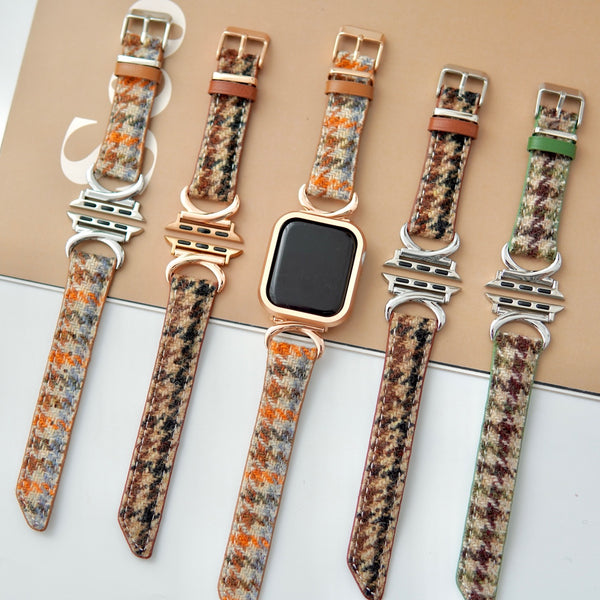 "Special winter specification" wool Apple Watch band 