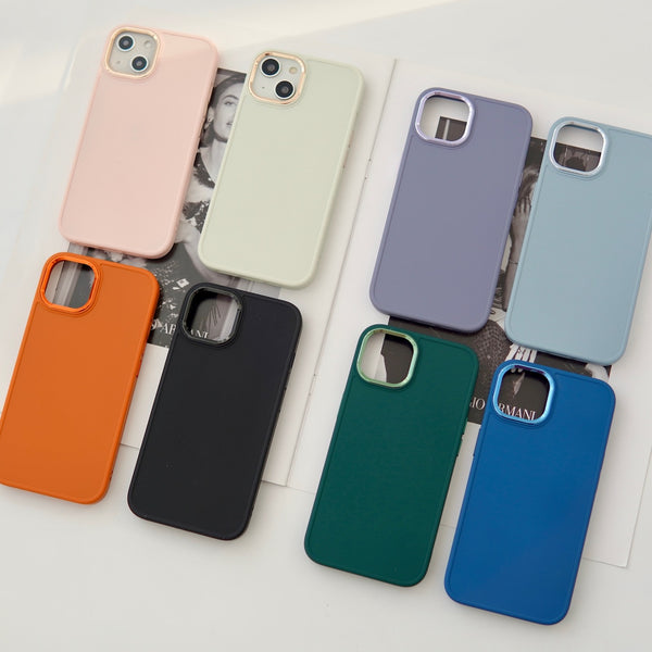 [In stock now] "A refreshing breeze" simple silicone smartphone case