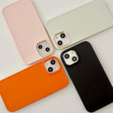 [In stock now] "A refreshing breeze" simple silicone smartphone case