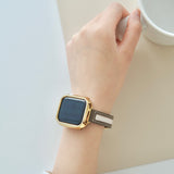 "Smart Straight" PU Leather Apple Watch Band 