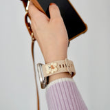 Apple Watch band with "Charm Point" motif 