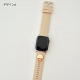 Apple Watch band with "Charm Point" motif 