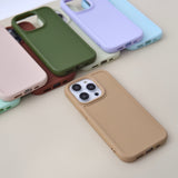 "Spring colors" simple silicone smartphone case