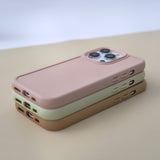 "Spring colors" simple silicone smartphone case