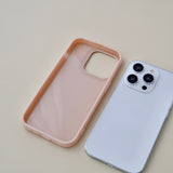 "Spring colors" simple silicone smartphone case