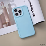 "Spring colors" simple silicone smartphone case