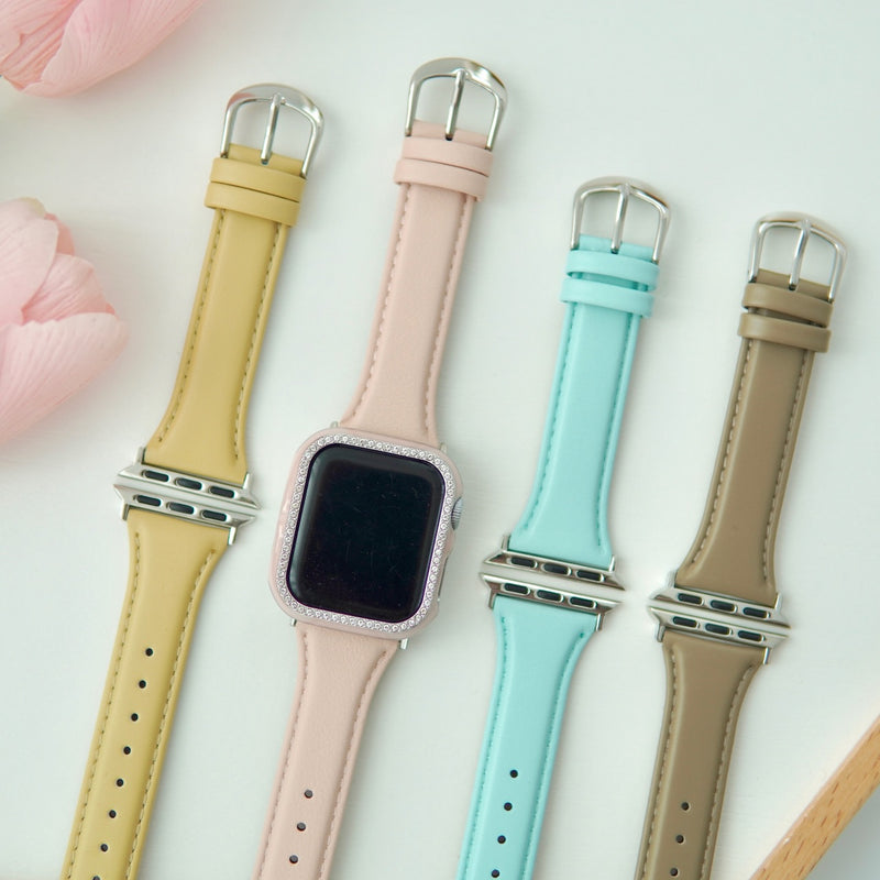 "Daily Simple" PU Leather Apple Watch Band