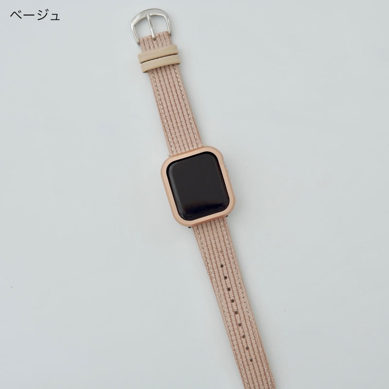 "Weaving the days together" leather Apple Watch band 