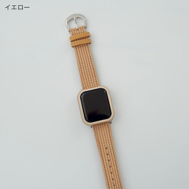 "Weaving the days together" leather Apple Watch band 