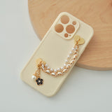 "Feminine Deco" Smartphone case with drop prevention chain