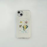 "Collecting Spring" Spring's Arrival Mimosa Mirrored Smartphone Case