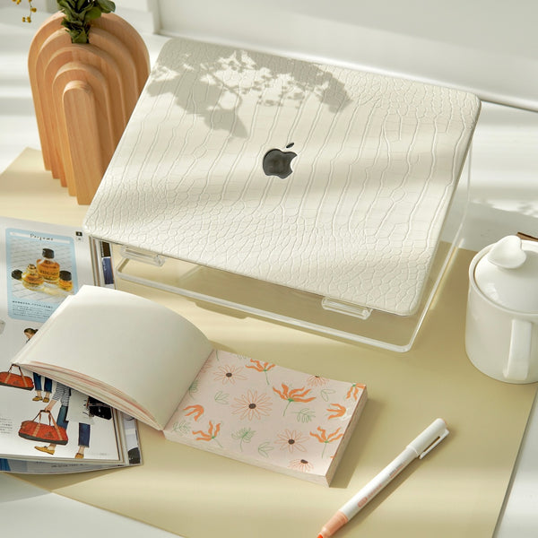 "Flexible protection" PU leather MacBook cover