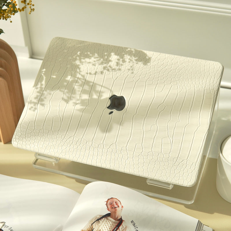 "Flexible protection" PU leather MacBook cover