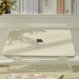 "Flexible protection" PU leather MacBook cover