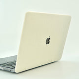 "Flexible protection" PU leather MacBook cover