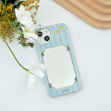 "With Spring" Spring Arrival Mimosa Mirrored Smartphone Case