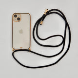 "Lines and Frames" TPU case with shoulder strap