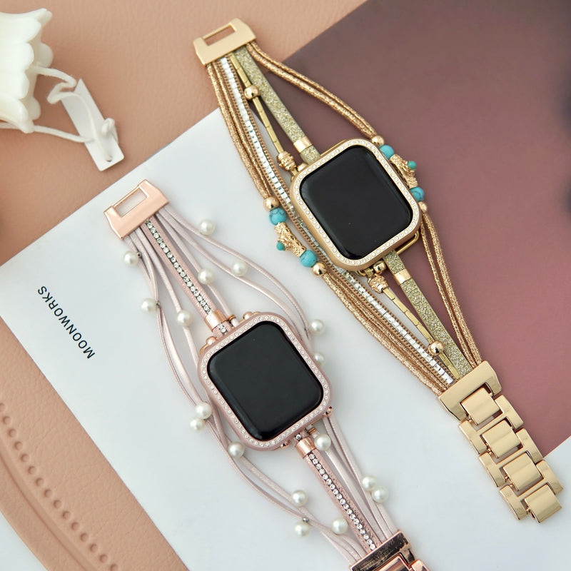 "Multifunctional bracelet" metal Apple Watch band 