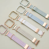 GAACAL Original New Color "Perfect Line" Magnetic PU Leather Apple Watch Band