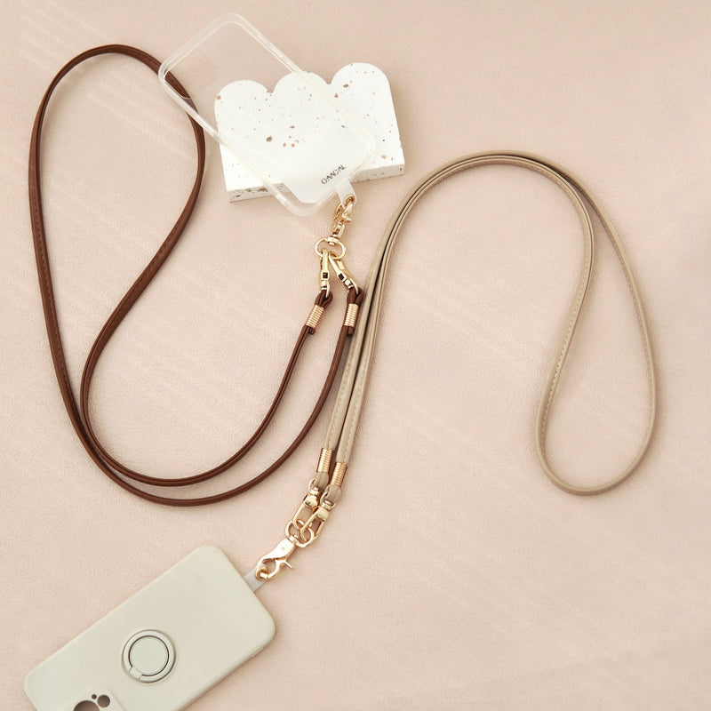 "Simple to choose from" shoulder strap set available in 6 colors