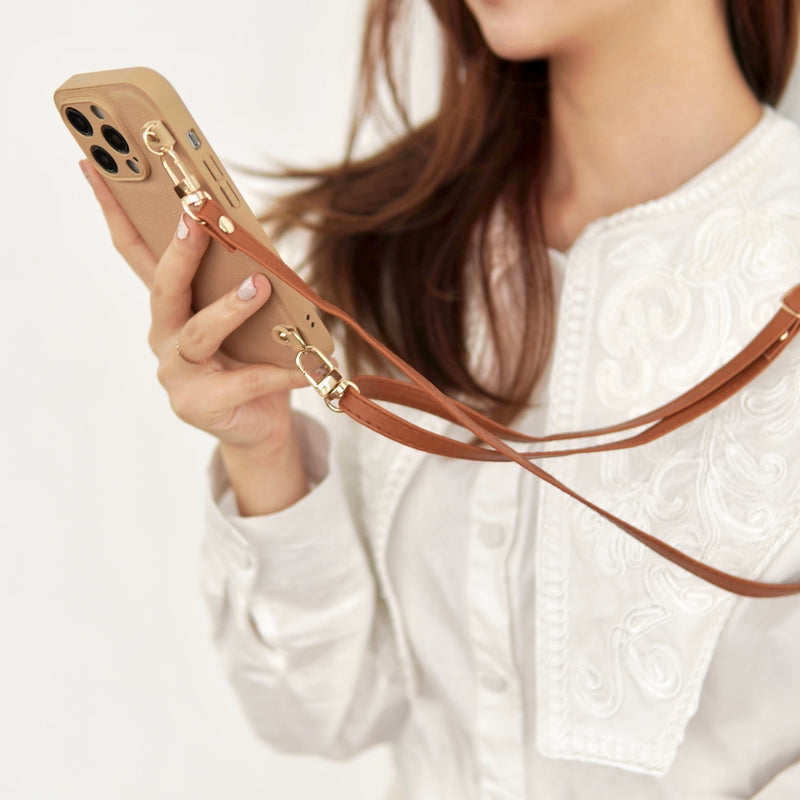 "Stability-oriented" horizontal smartphone shoulder bag