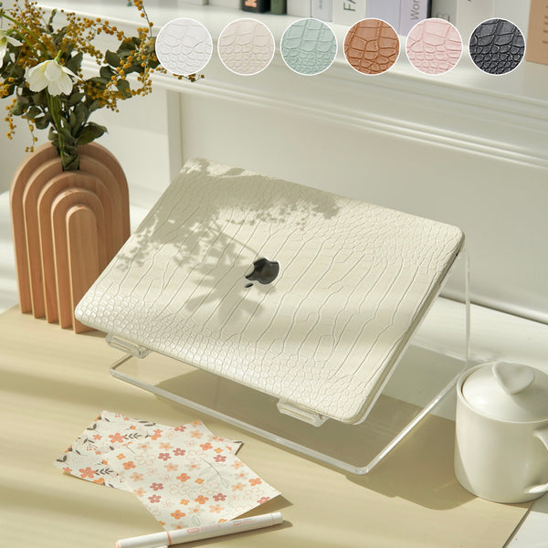 "Flexible protection" PU leather MacBook cover