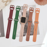 "Dark colors" silicone Apple Watch band 