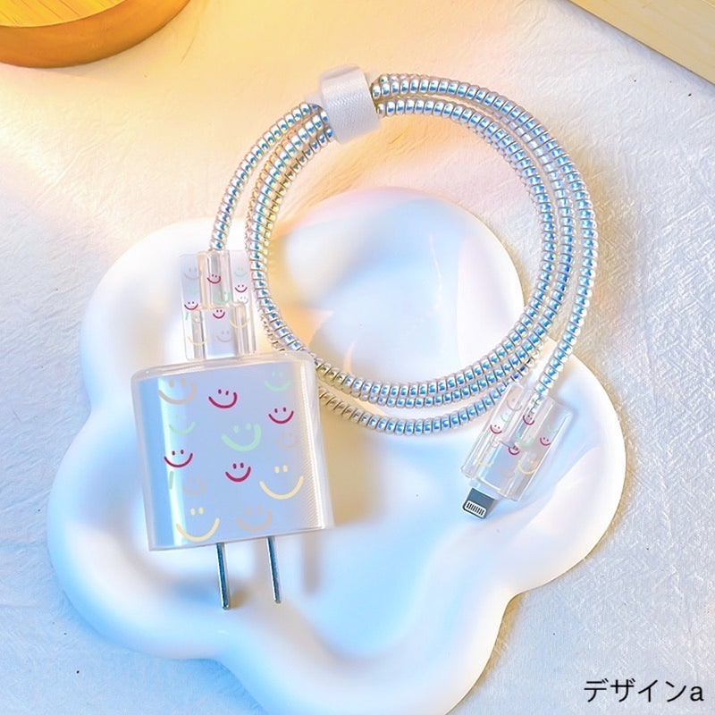 "Transparent cushion" cable protection cover