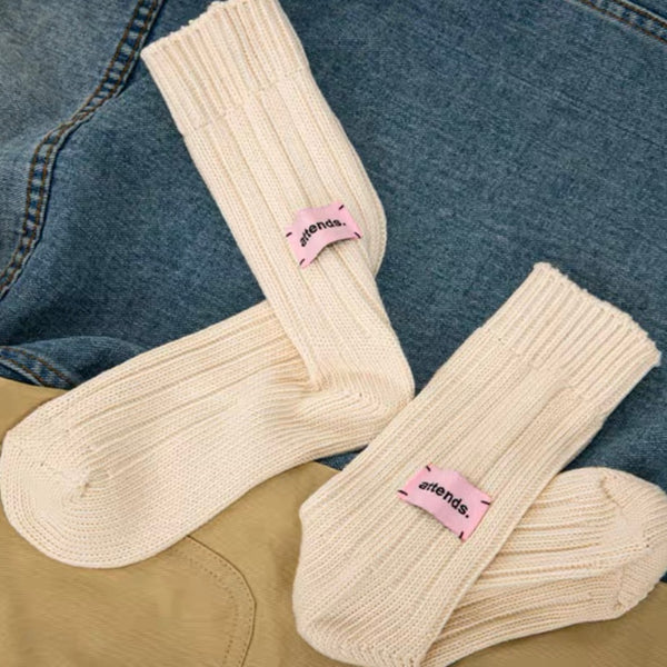 "Back Label" socks