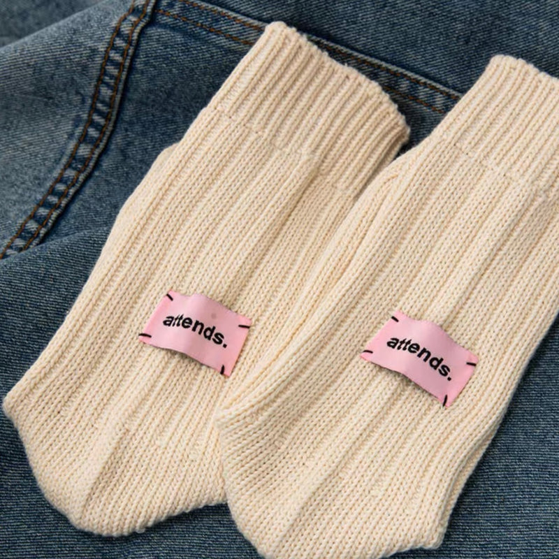 "Back Label" socks