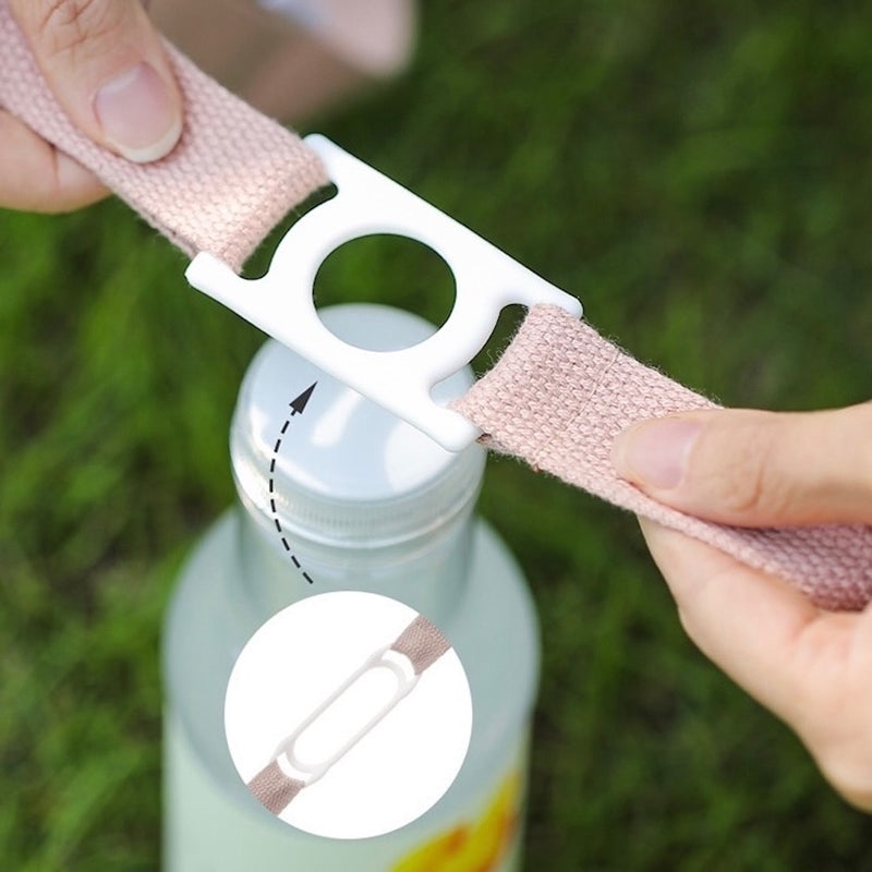 "Shake the bottle" plastic bottle holder