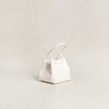 "Self-reliable and stable" genuine leather bucket bag