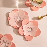 "Flower of the Dining Table" Silicon Coaster