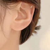 "TenTen" S925 dot earrings (one ear)