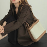 "Usual Leather" Cowhide Shoulder Bag