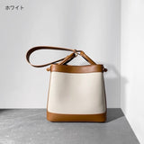 "Usual Leather" Cowhide Shoulder Bag