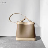 "Usual Leather" Cowhide Shoulder Bag