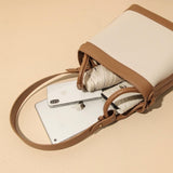 "Usual Leather" Cowhide Shoulder Bag