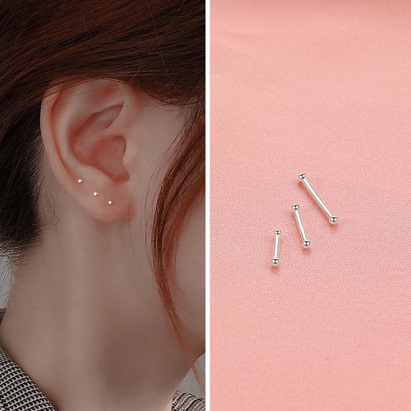 "Because it's simple" S925 petite earrings