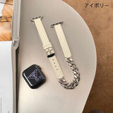 "Double Happiness" Mixed Material Apple Watch Band 