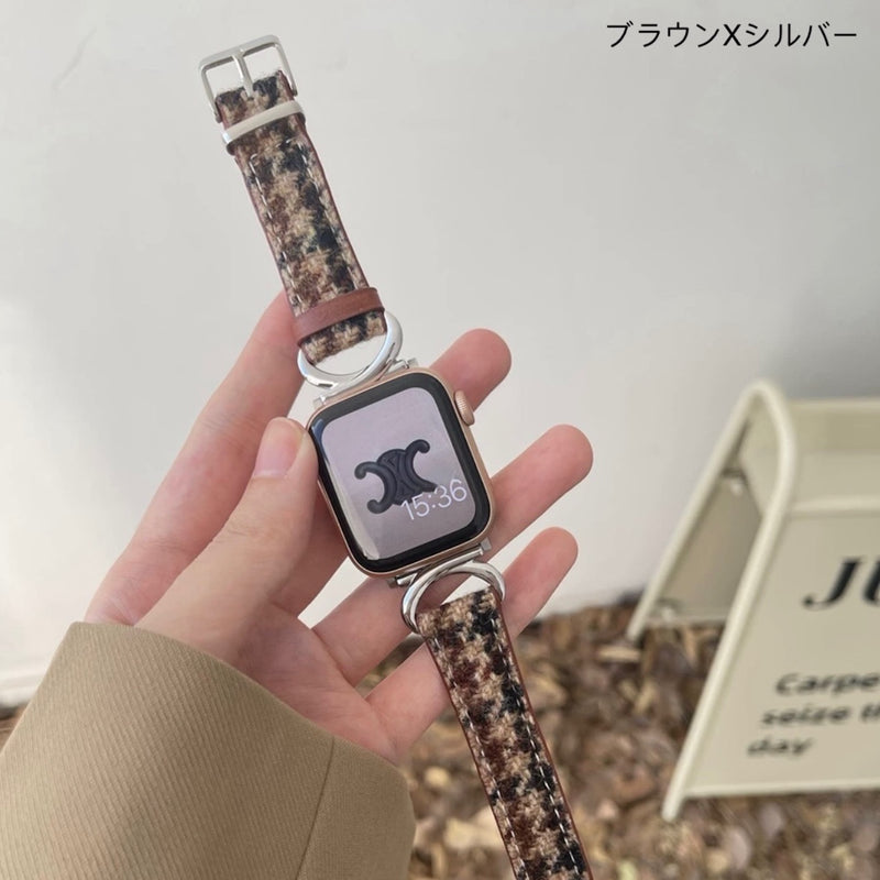 "Special winter specification" wool Apple Watch band 