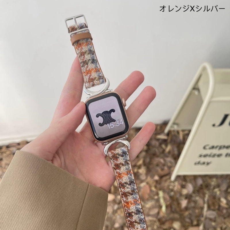 "Special winter specification" wool Apple Watch band 