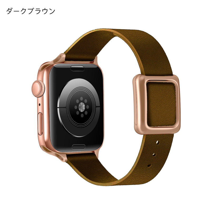 "Hidden Adult" Genuine Leather Apple Watch Band 