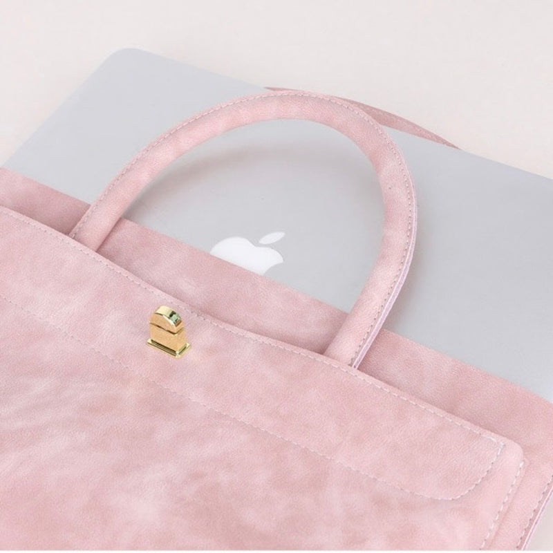 "All in One" PU Leather MacBook Case